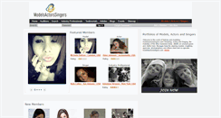 Desktop Screenshot of modelsactorssingers.com